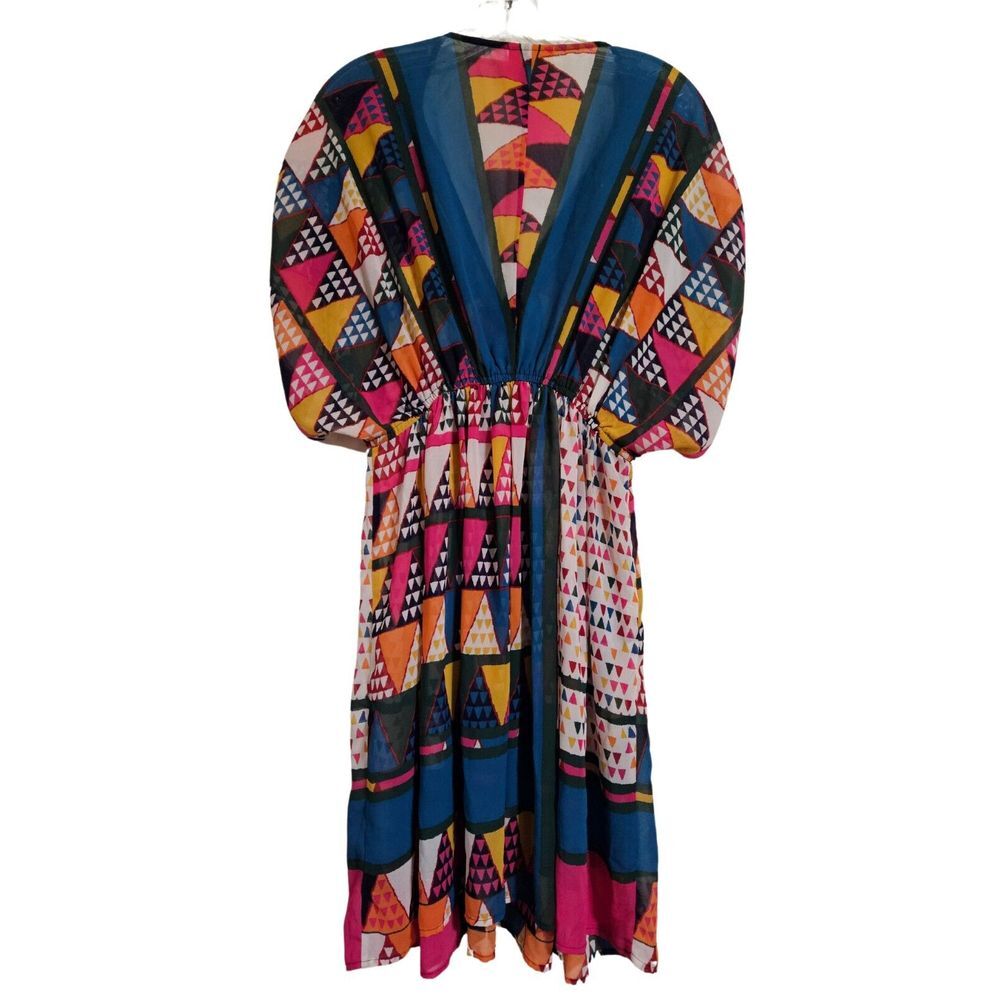 Maeve Anthropologie Dress Swim Cover Up Geometric Multicolor Women's 6 - Picture 3 of 6